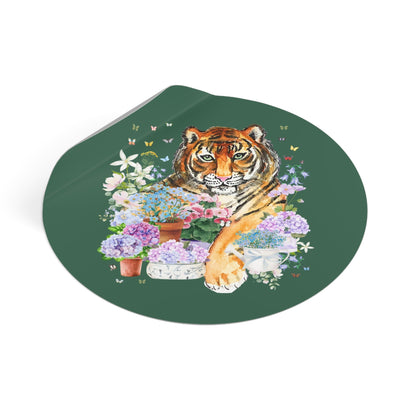 Floral Tiger Lover Sticker