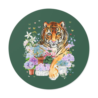 Floral Tiger Lover Sticker