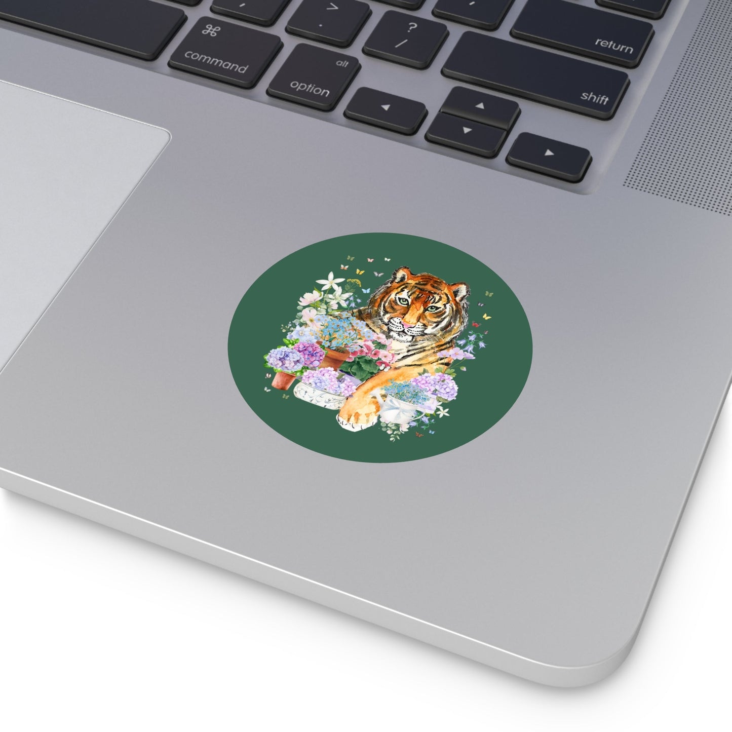 Floral Tiger Lover Sticker