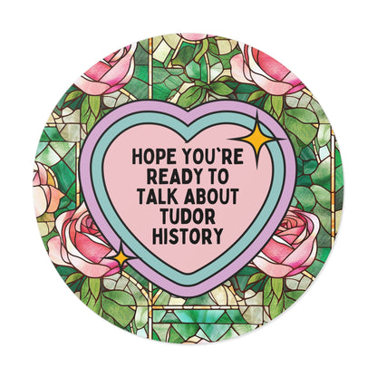 Floral Tudor History Sticker