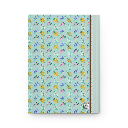 Floral Wolf Notebook