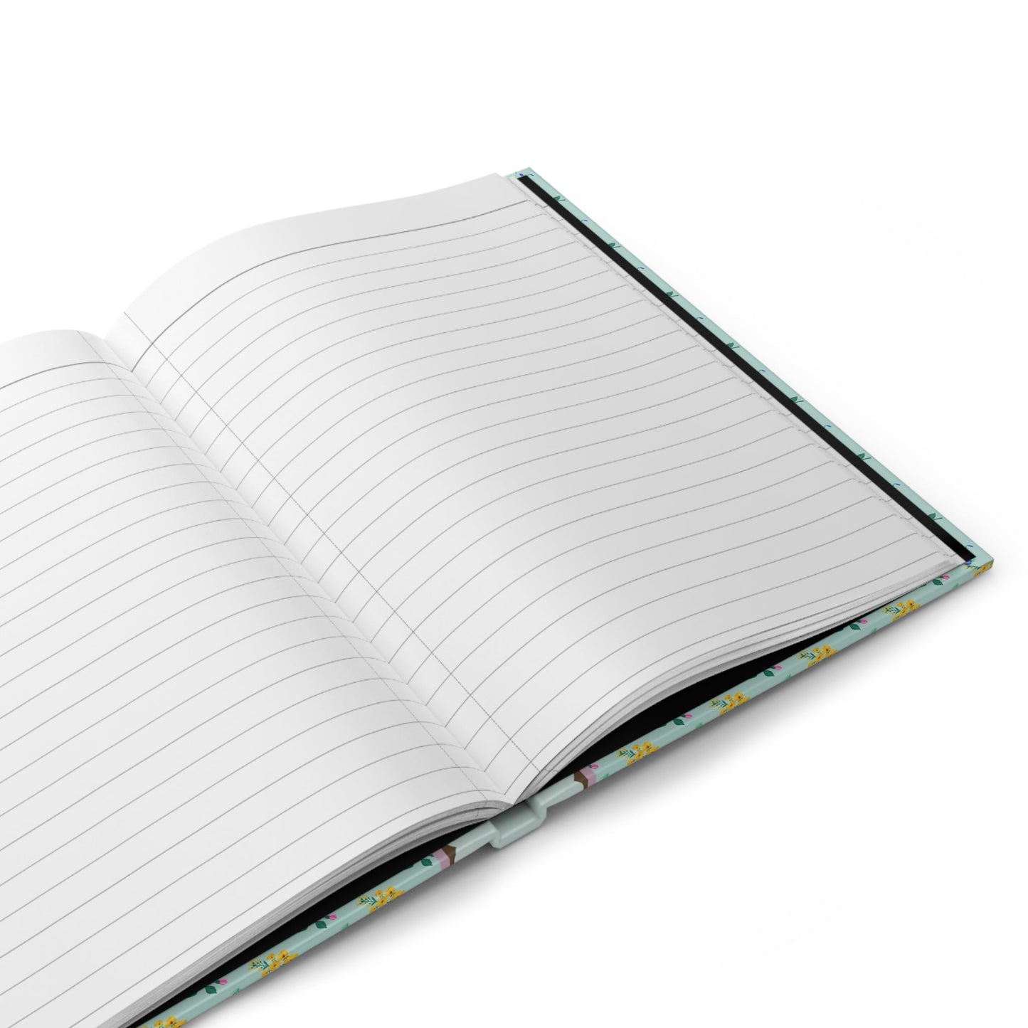 Floral Wolf Notebook
