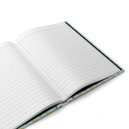 Floral Wolf Notebook