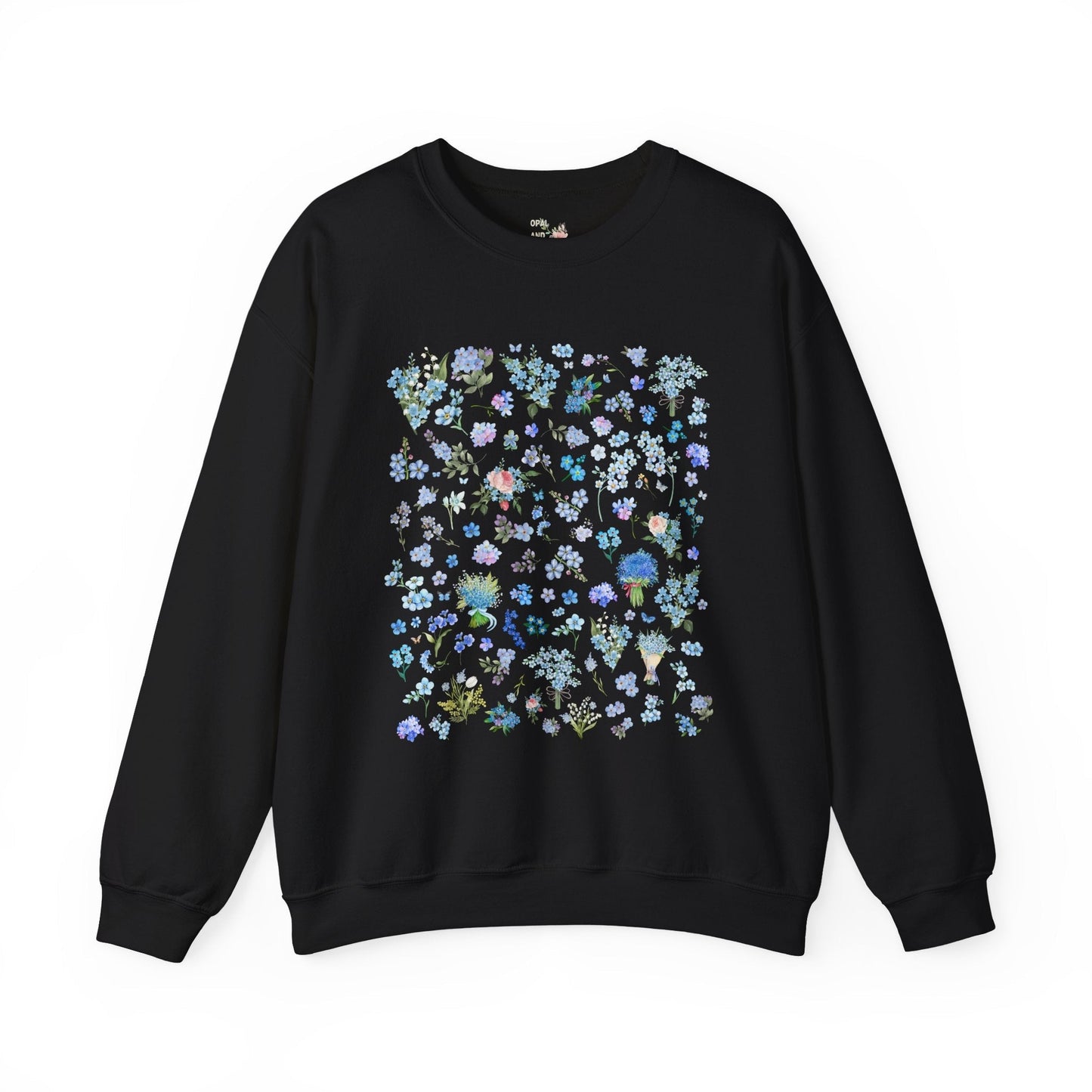 Forget Me Not Floral Sweatshirt