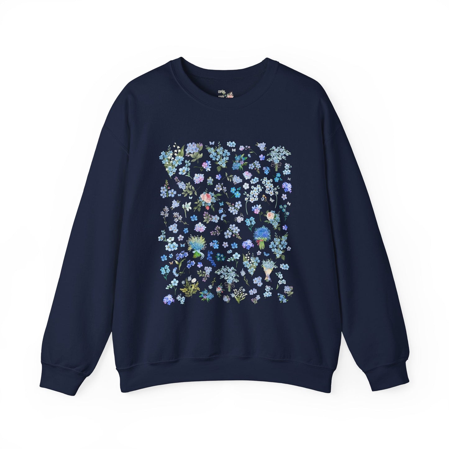 Forget Me Not Floral Sweatshirt