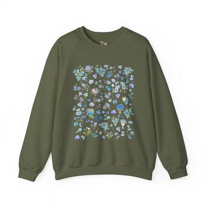 Forget Me Not Floral Sweatshirt
