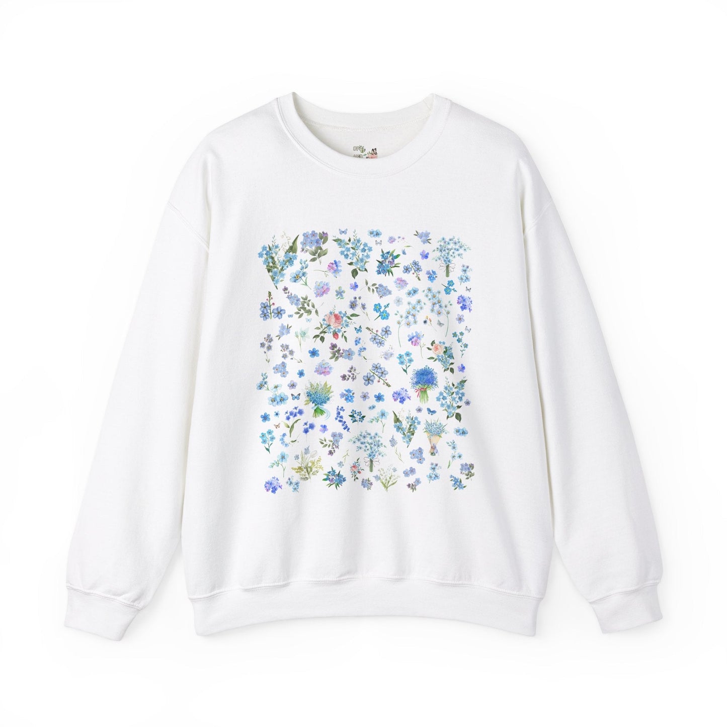 Forget Me Not Floral Sweatshirt