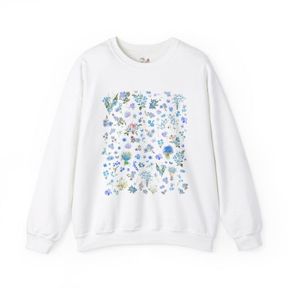 Forget Me Not Floral Sweatshirt