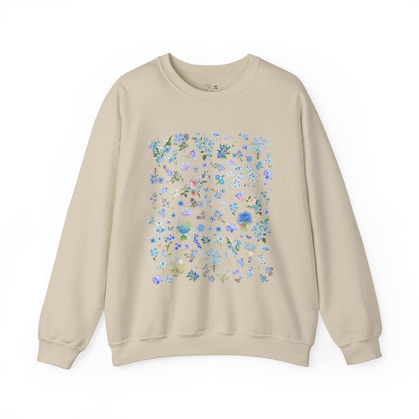 Forget Me Not Floral Sweatshirt
