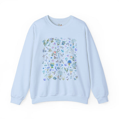 Forget Me Not Floral Sweatshirt