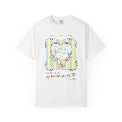 Fourth Grade Back to School Teacher Tee Shirt