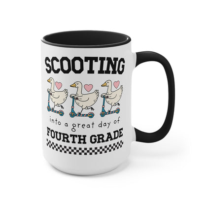 Scooting Into Fourth Grade Mug