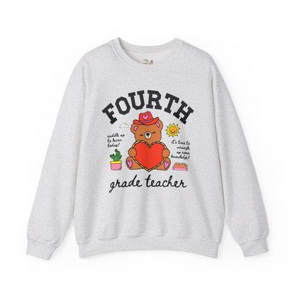 Fourth Grade Teacher Sweatshirt