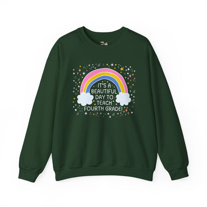 Fourth Grade Teacher Sweatshirt