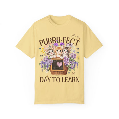 Fourth Grade Teacher Cat Tee