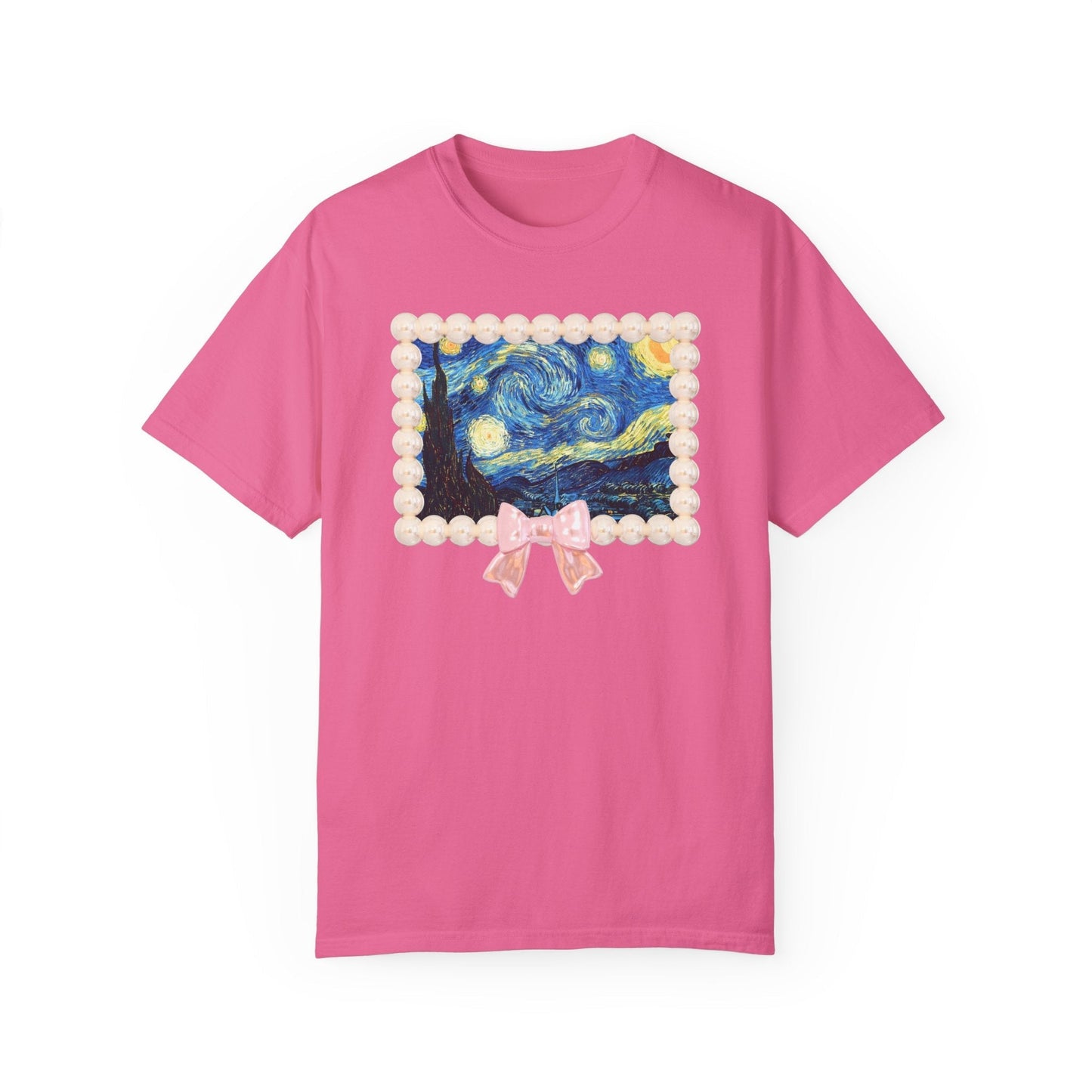 Framed The Starry Night: Tee
