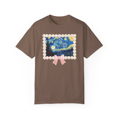 Framed The Starry Night: Tee