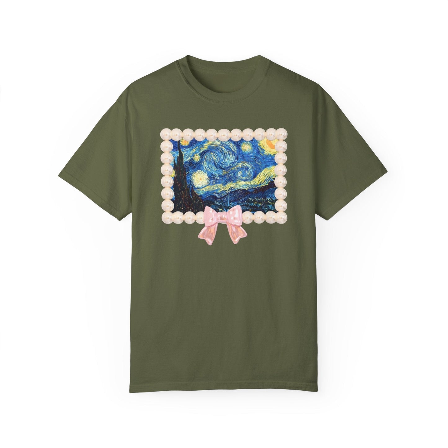 Framed The Starry Night: Tee