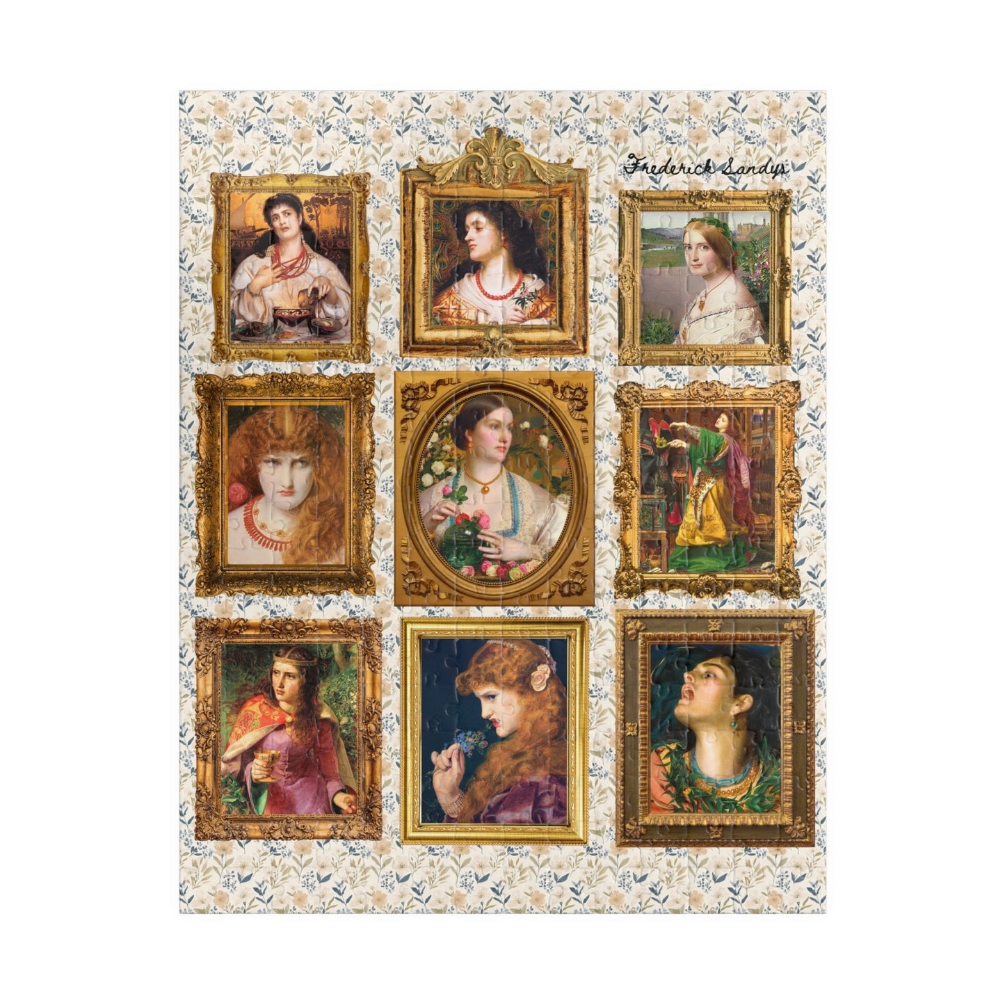 Frederick Sandys Art History Puzzle