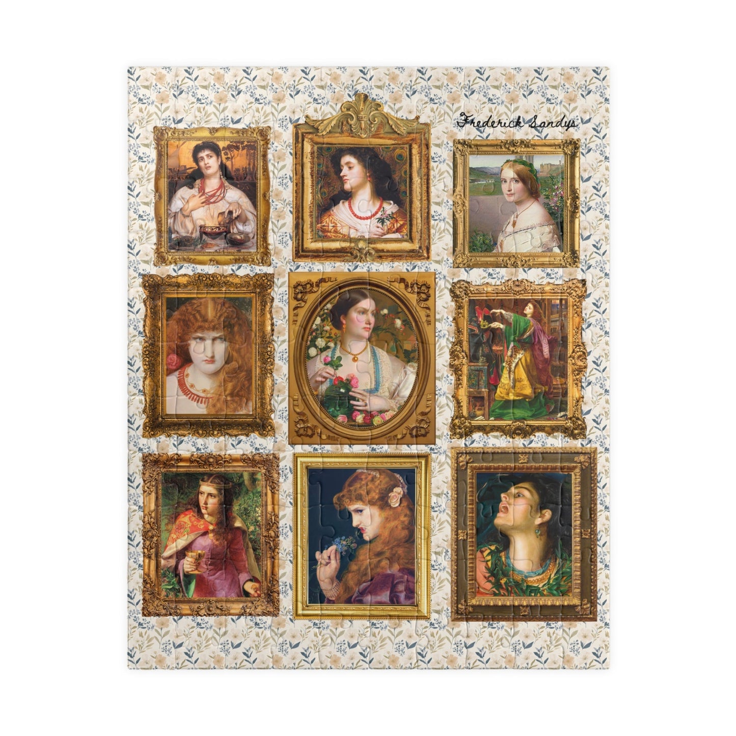 Frederick Sandys Art History Puzzle