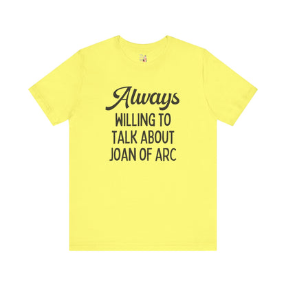 French History Joan of Arc Tee Shirt