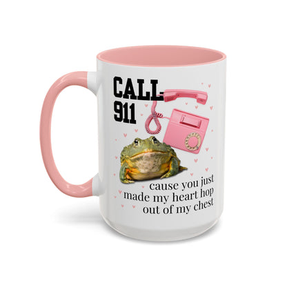You Just Made My Heart Hop Out of My Chest Mug