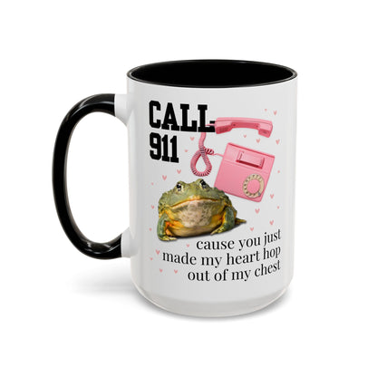 You Just Made My Heart Hop Out of My Chest Mug