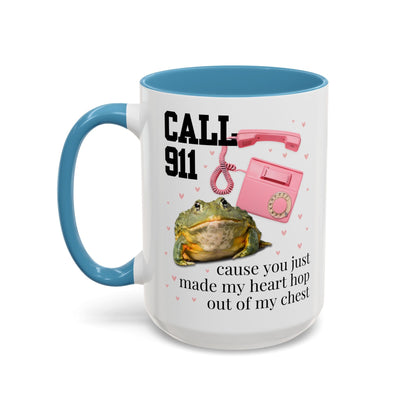 You Just Made My Heart Hop Out of My Chest Mug