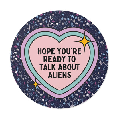 Funny Alien Sticker