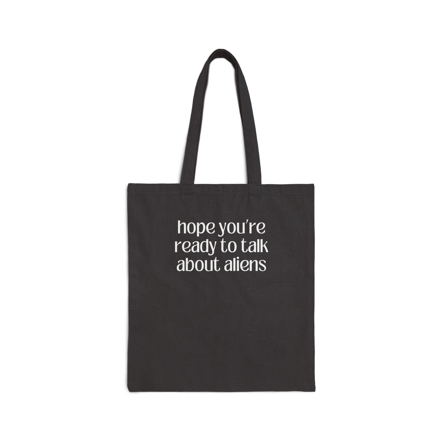 Funny Alien Tote Bag