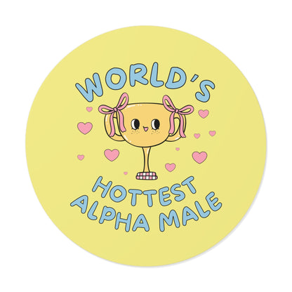 Funny Alpha Male Sticker