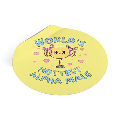 Funny Alpha Male Sticker