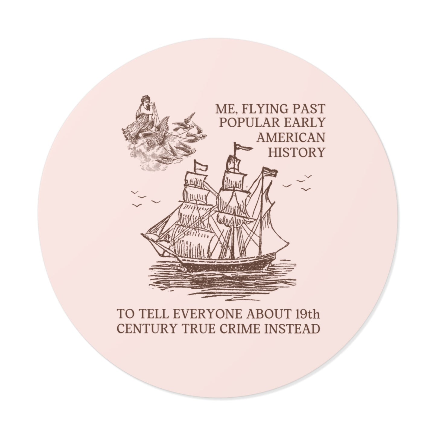 Funny American History Sticker