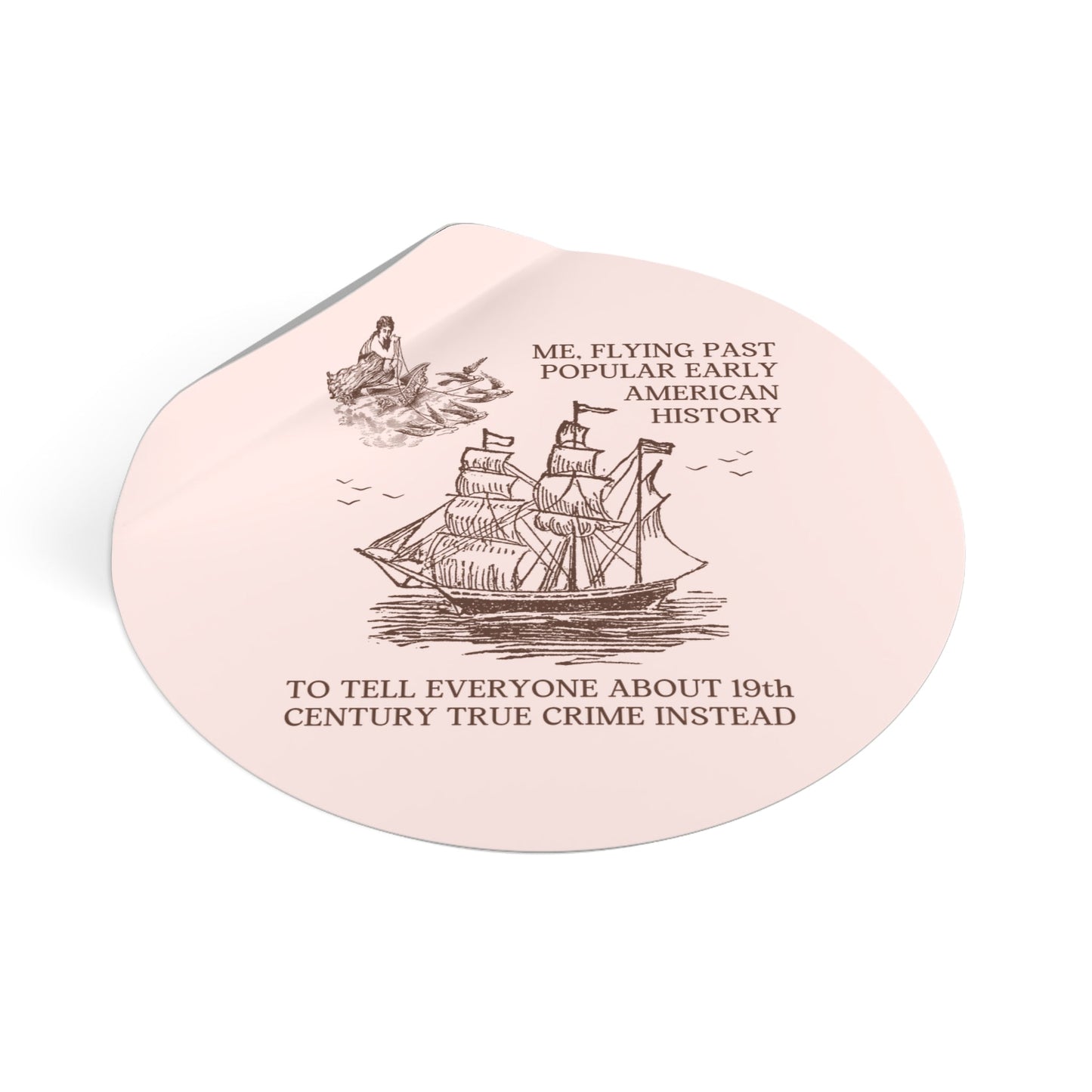 Funny American History Sticker