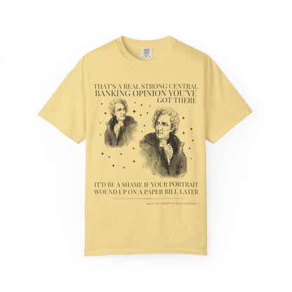 Andrew Jackson Banking Tee