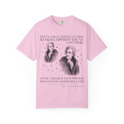 Andrew Jackson Banking Tee