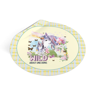Wild About Unicorns Sticker
