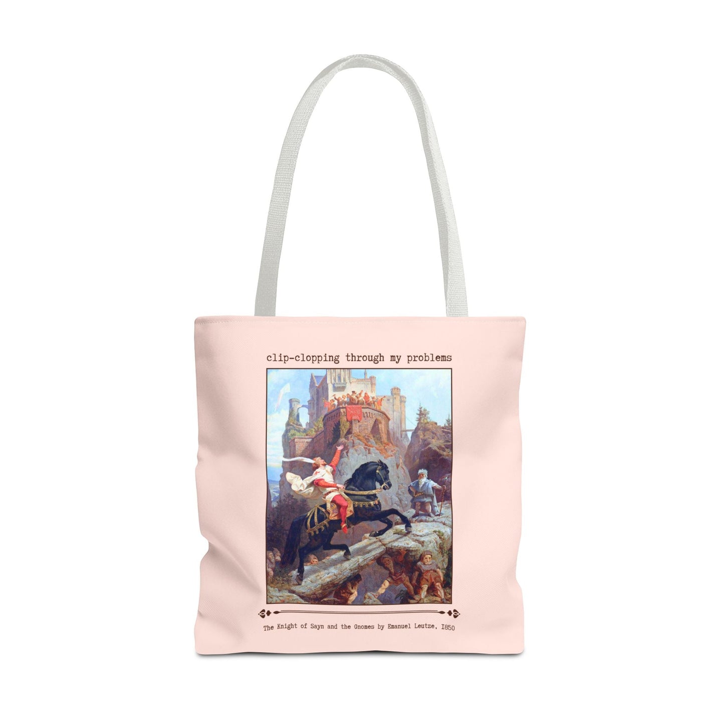 Clip Clopping Through My Problems Tote