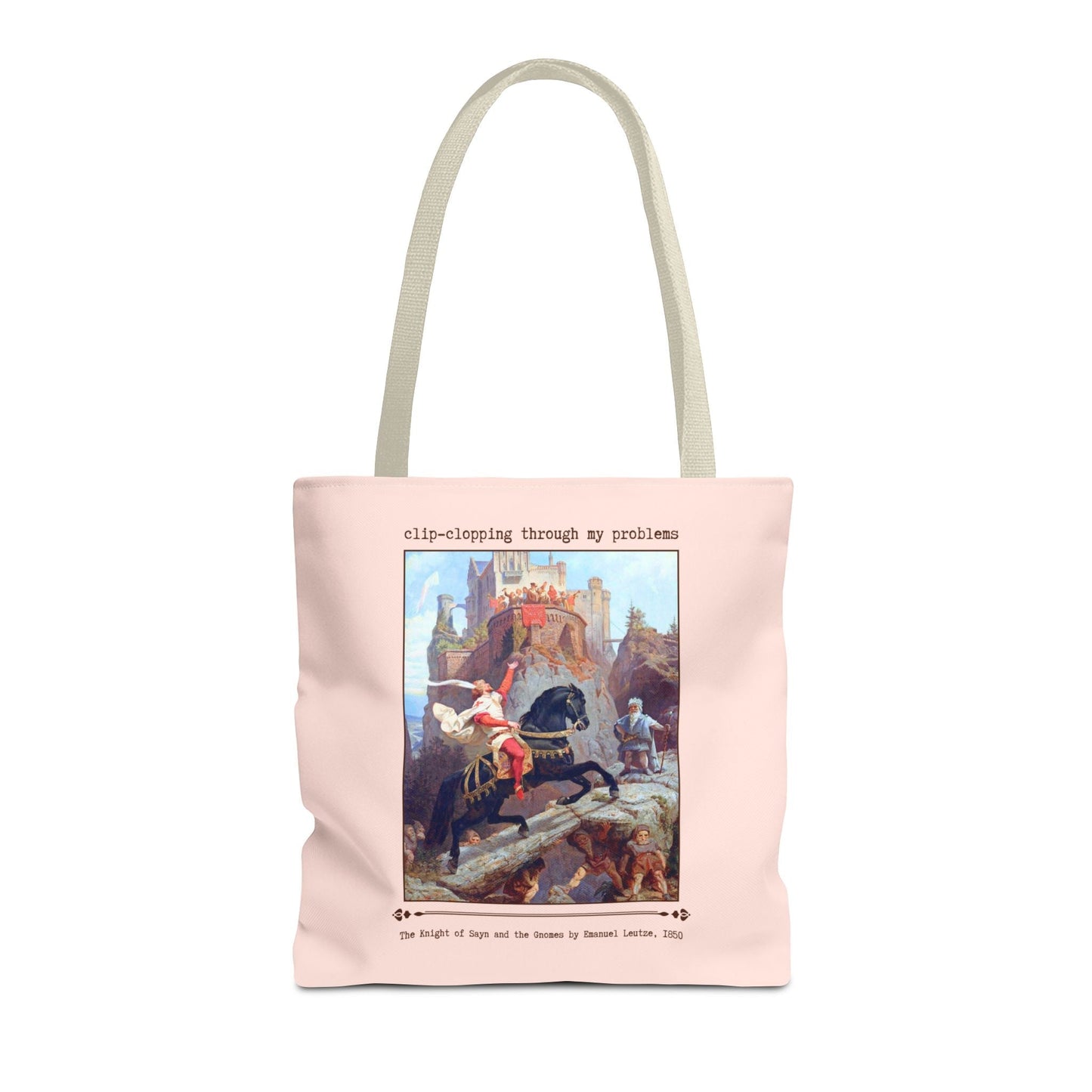 Clip Clopping Through My Problems Tote