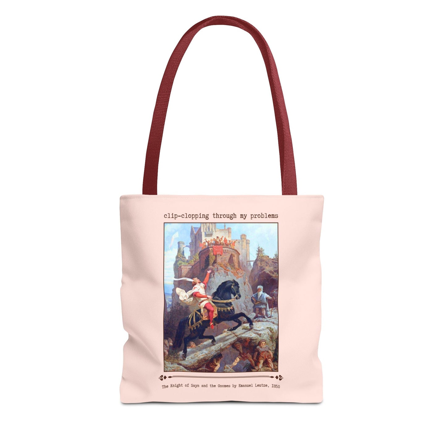 Clip Clopping Through My Problems Tote