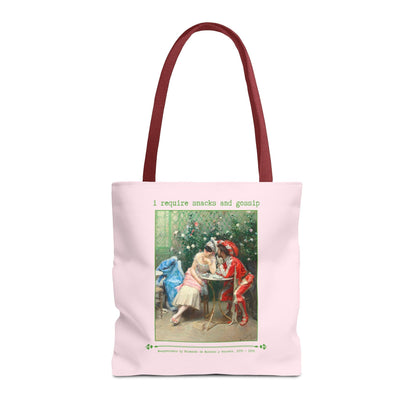 I Require Snacks and Gossip Tote