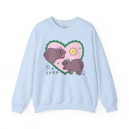 Funny Baby Hippo Sweatshirt