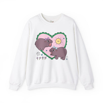Funny Baby Hippo Sweatshirt