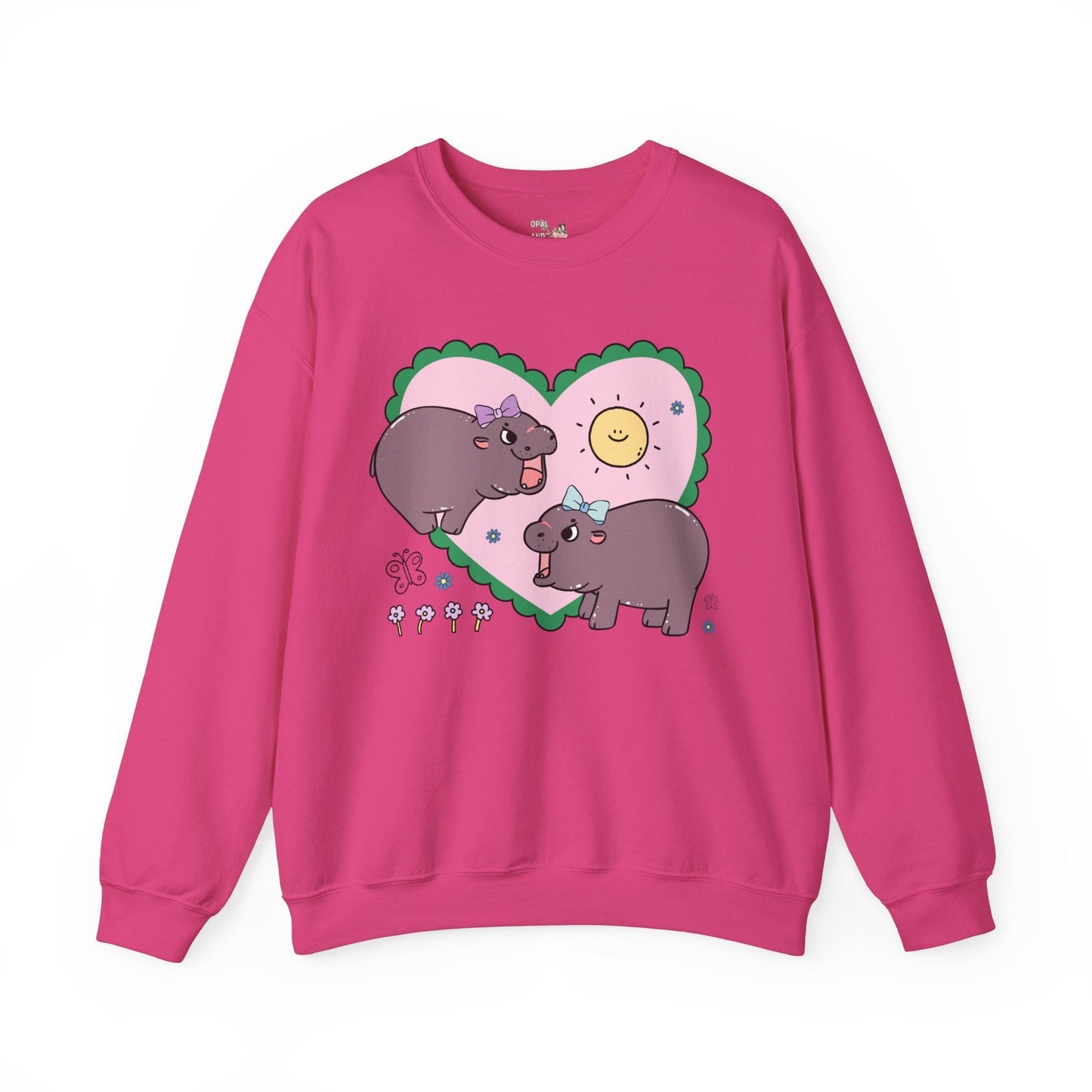 Funny Baby Hippo Sweatshirt