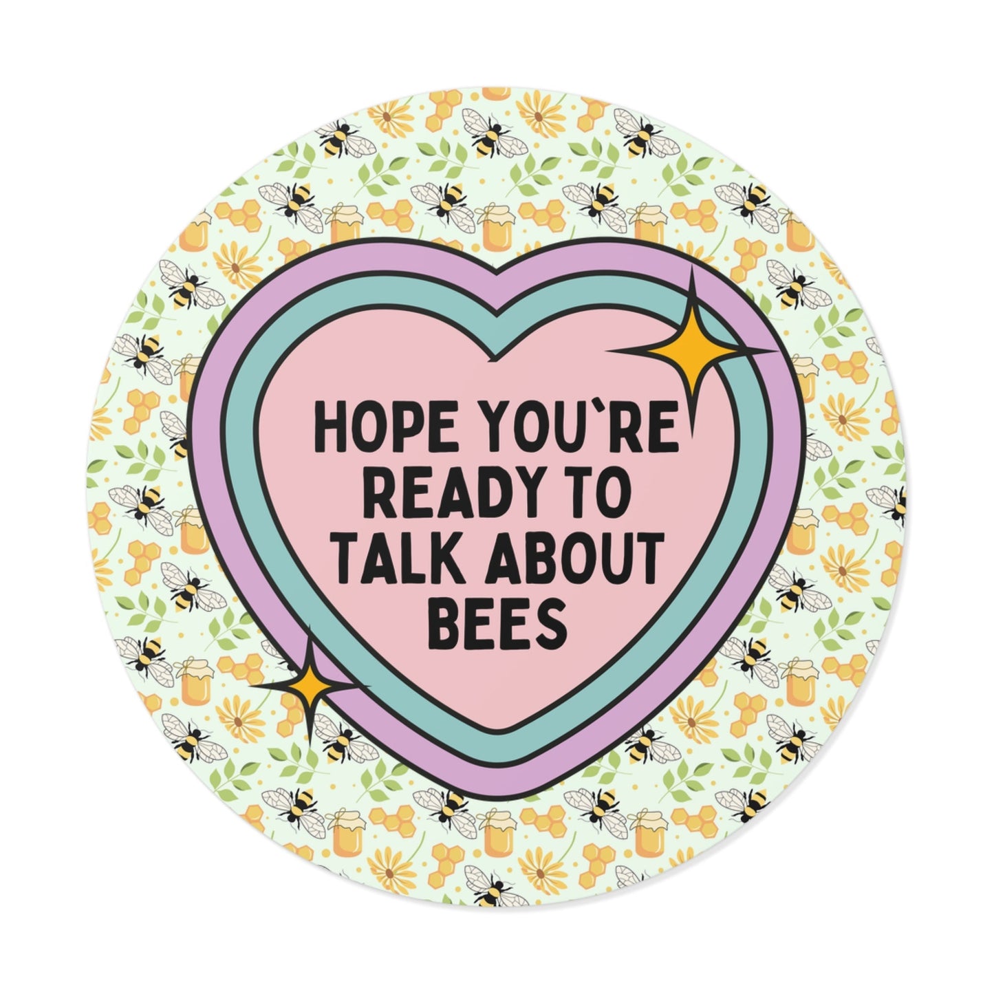 Funny Bee Lover Sticker