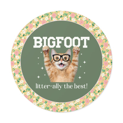 Funny Bigfoot Export Sticker