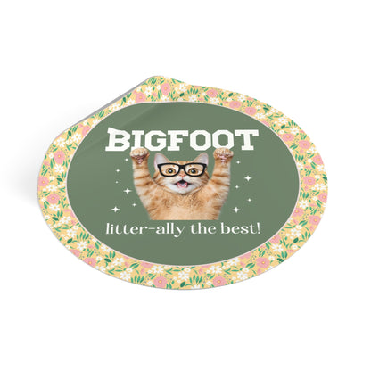 Funny Bigfoot Export Sticker