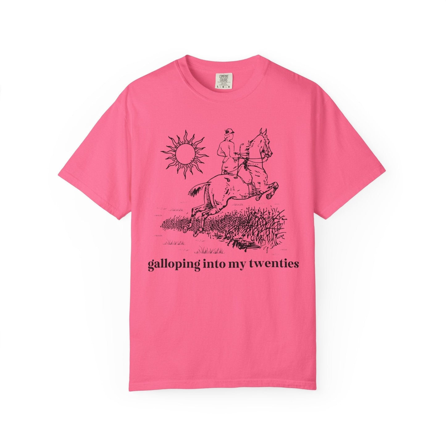 Funny Birthday Tee: Galloping Into My (Decade!)