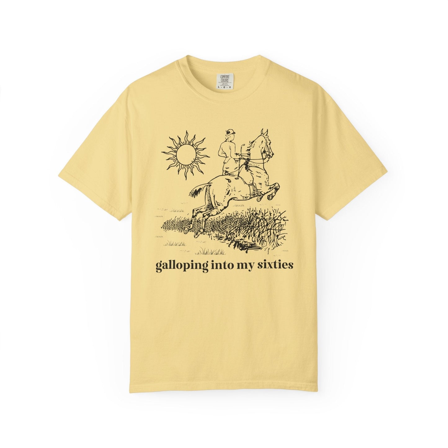 Funny Birthday Tee: Galloping Into My (Decade!)