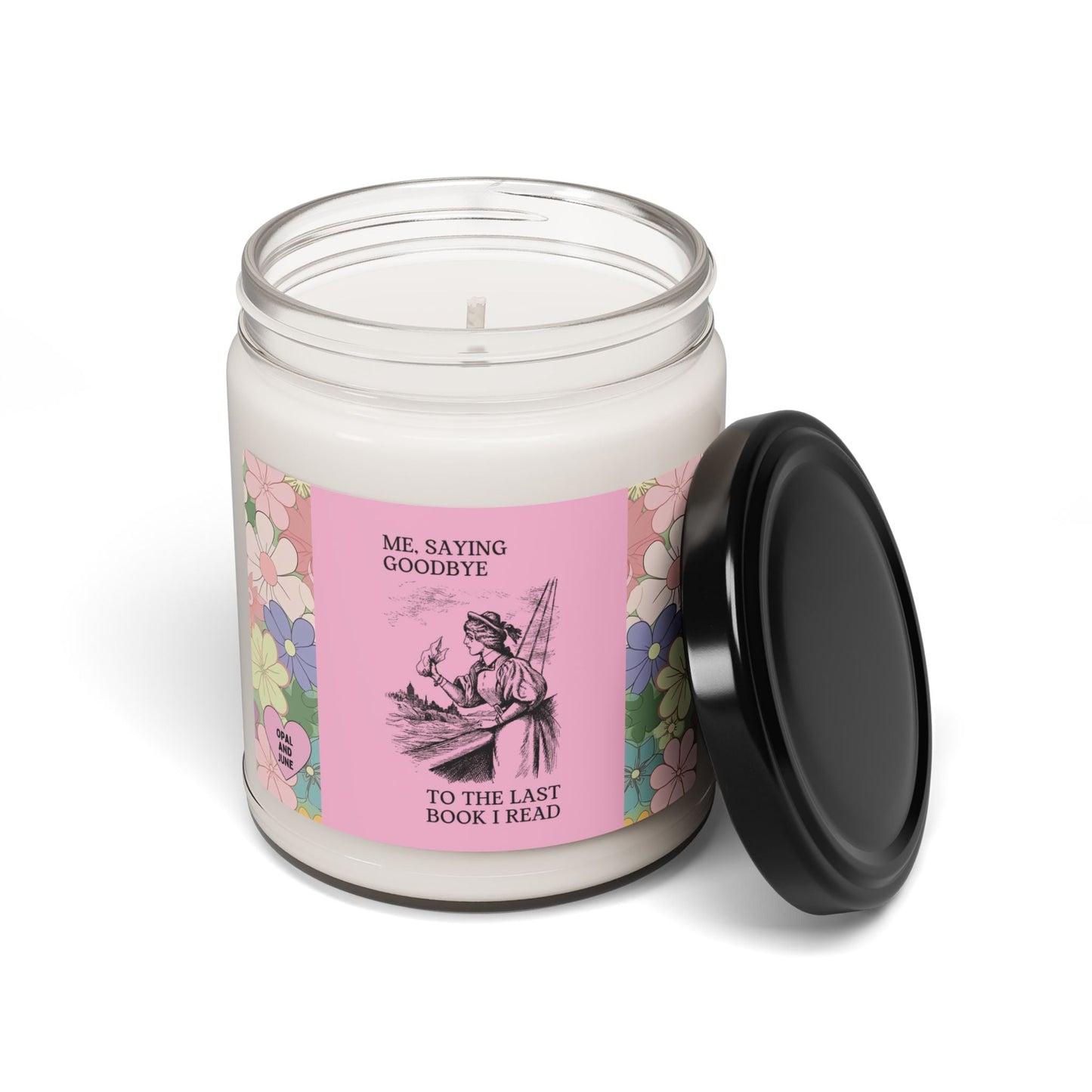 Funny Book Lover Candle